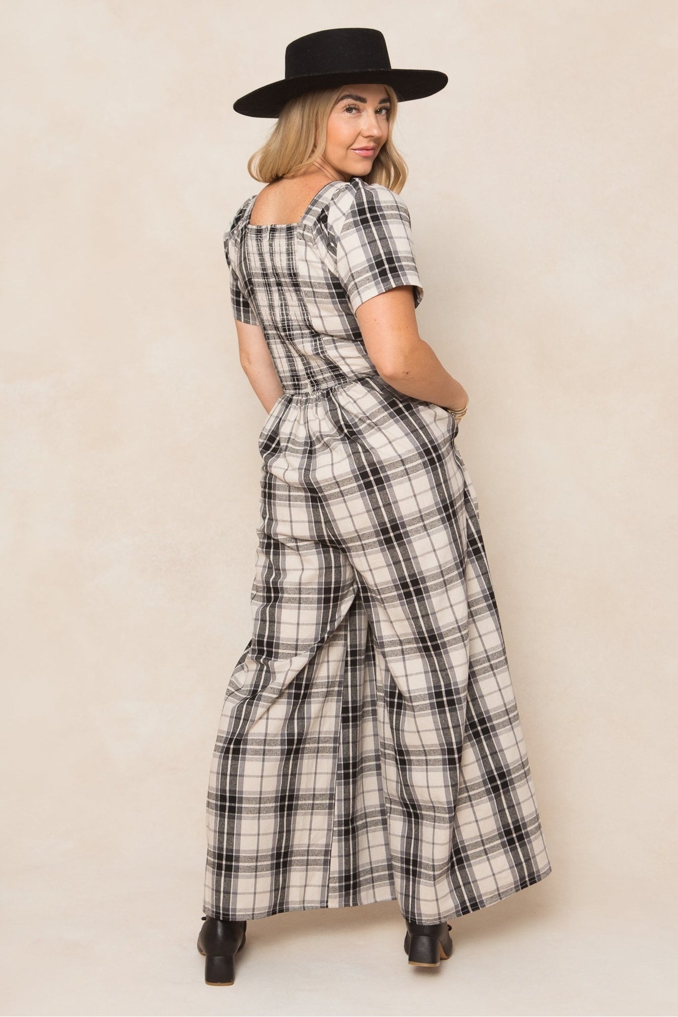 Women | Laura Jumpsuit | Multi x Plaid