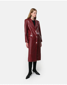 Lauren Overcoat | Crimson