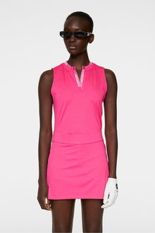 Women | Leya Sleeveless Top | Pink Peacock
