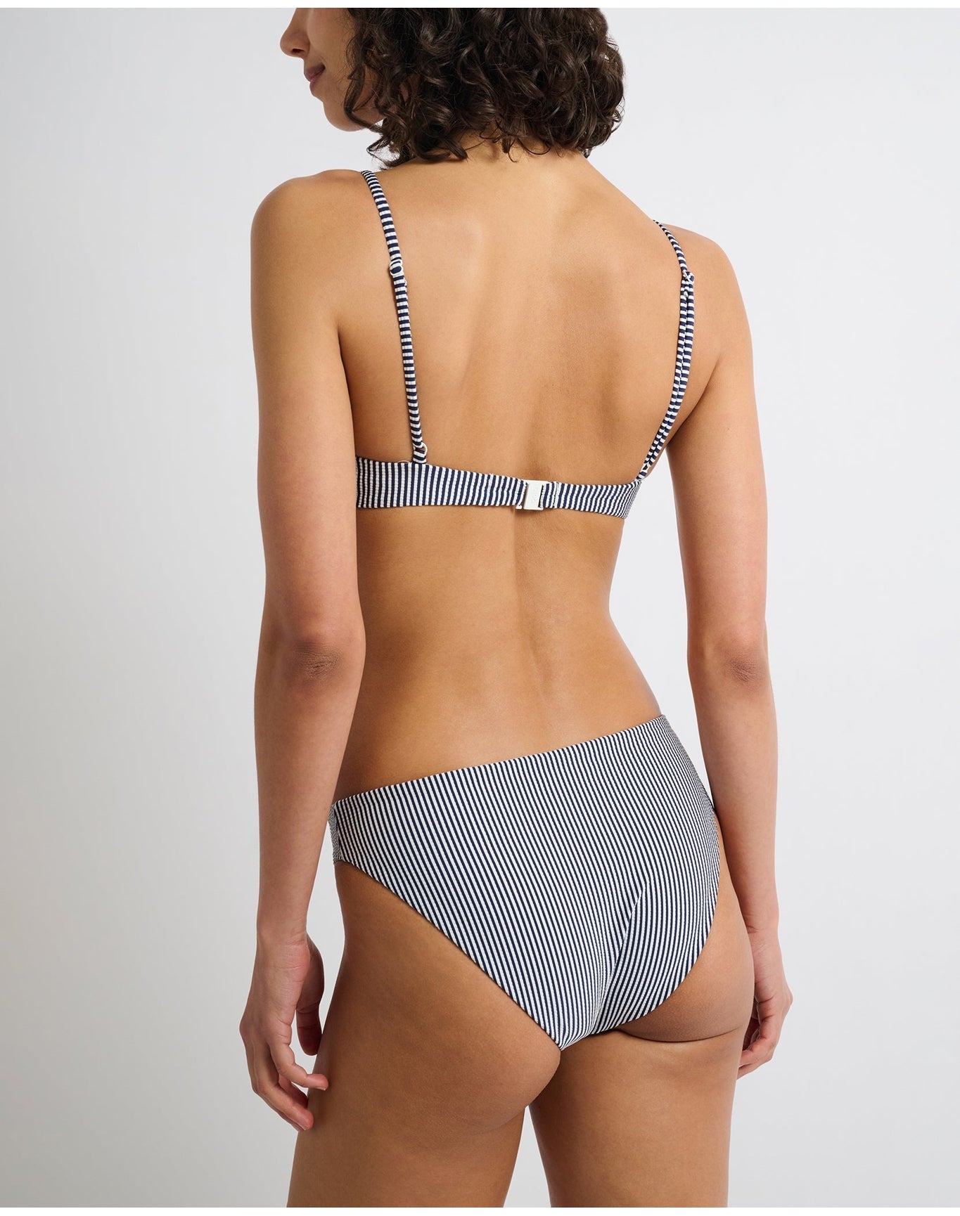 Women | Liana Bikini Top | Deep Navy White