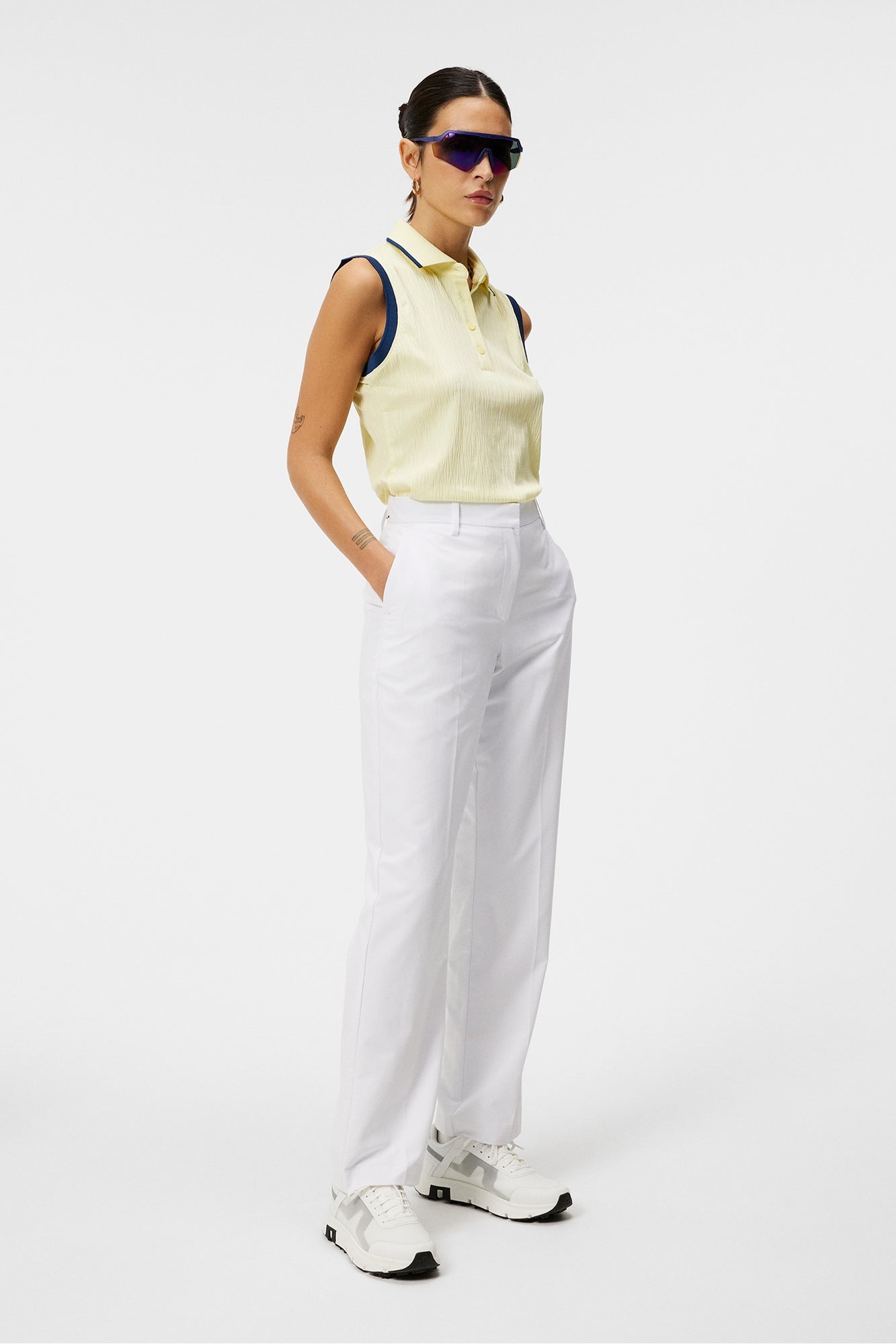 Women | Lila Sleeveless Top | Wax Yellow