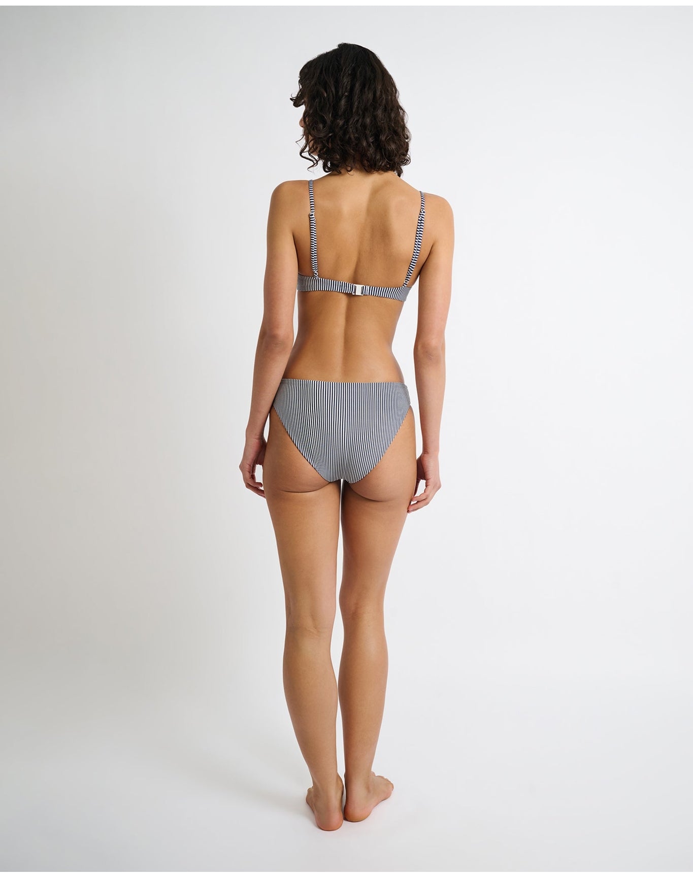 Women | Lily Bikini Bottom | Deep Navy White