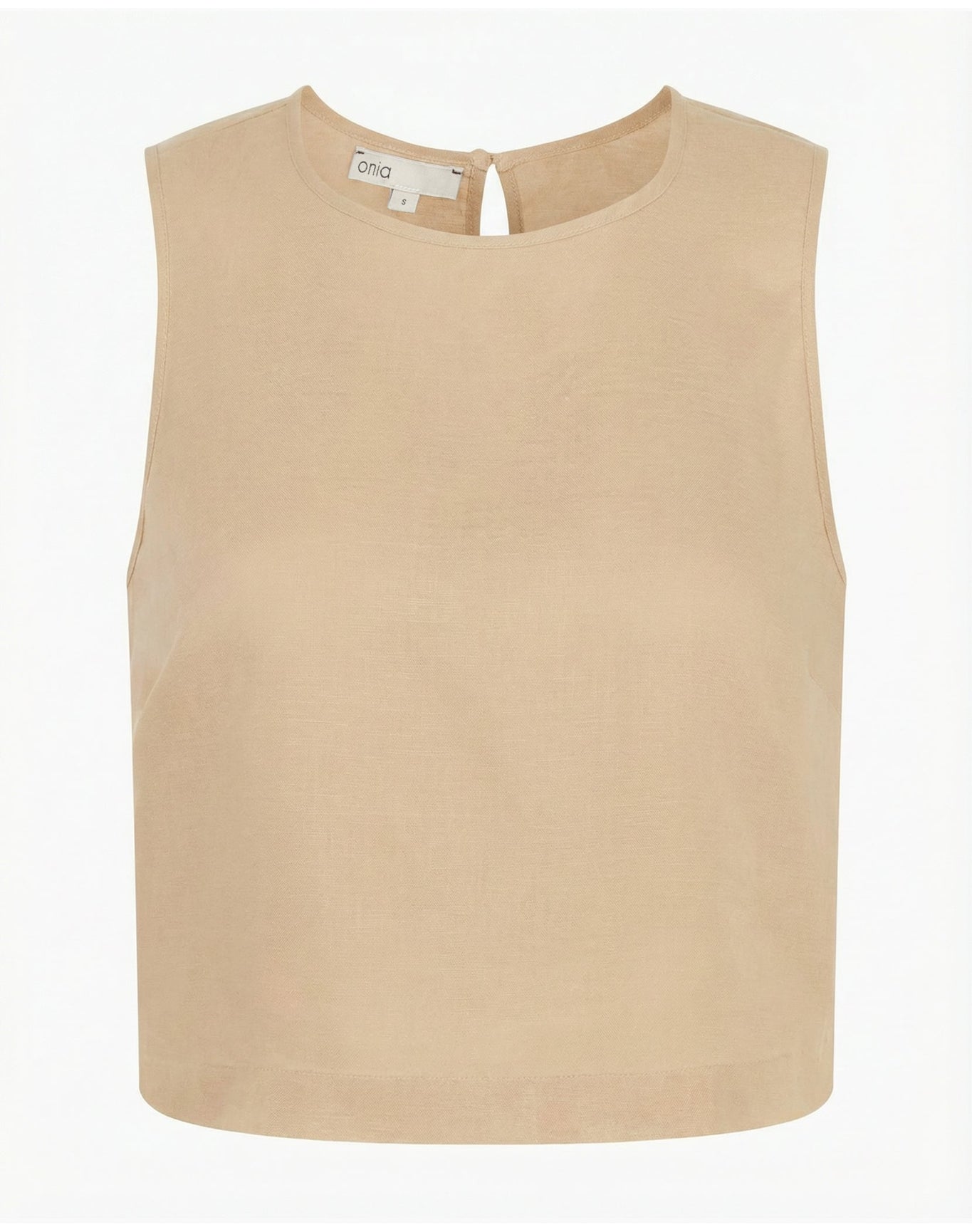 Women | Linen Shell Top | Flax