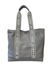 Women | Logo Leather Tote XL Light Grey