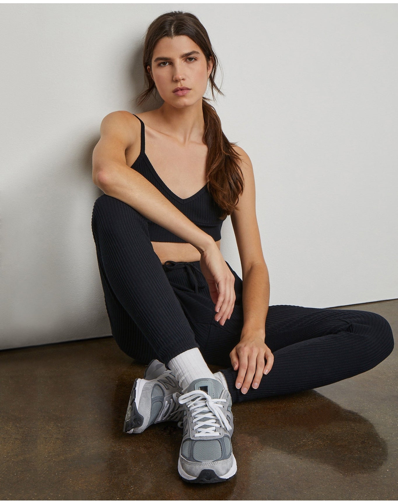 Women | Lounge Rib Bra | Marine