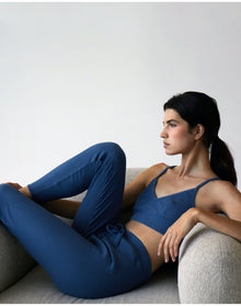 Women | Lounge Rib Bra | Marine