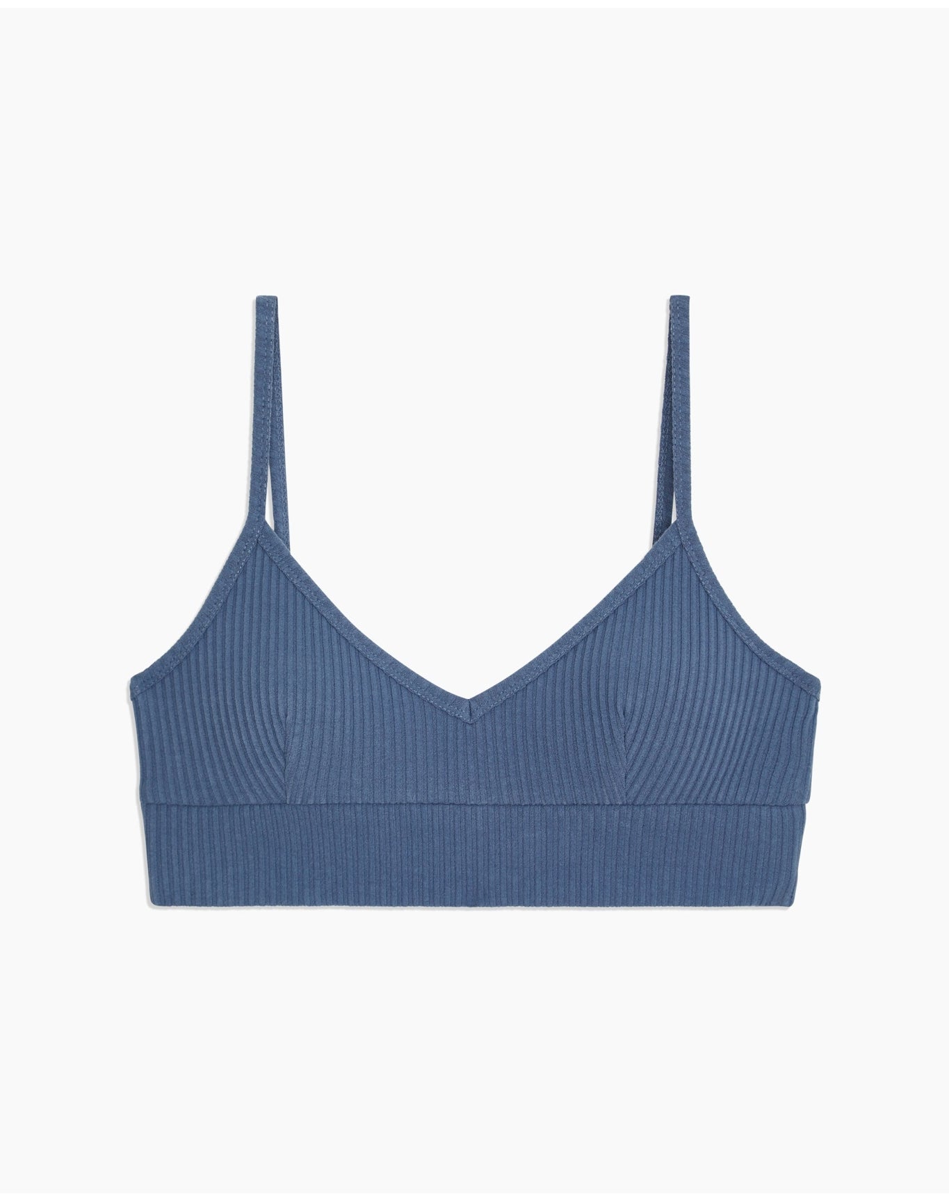 Women | Lounge Rib Bra | Marine