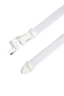 Women | Lykke Braided Belt | White