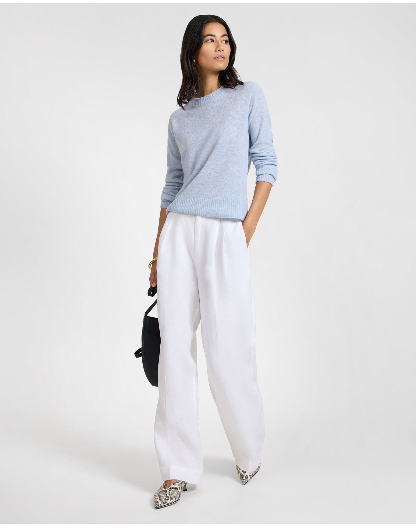 Women | Lyocell Pleated Trouser | Stone