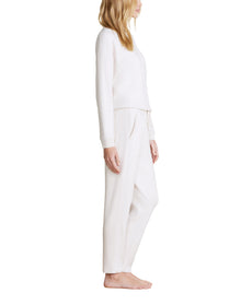 Women | MC Brushed Fleece Sweater Mix Pullover | Sand Dune