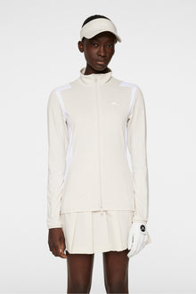 Women | Mae Zip Mid Layer | Moonbeam