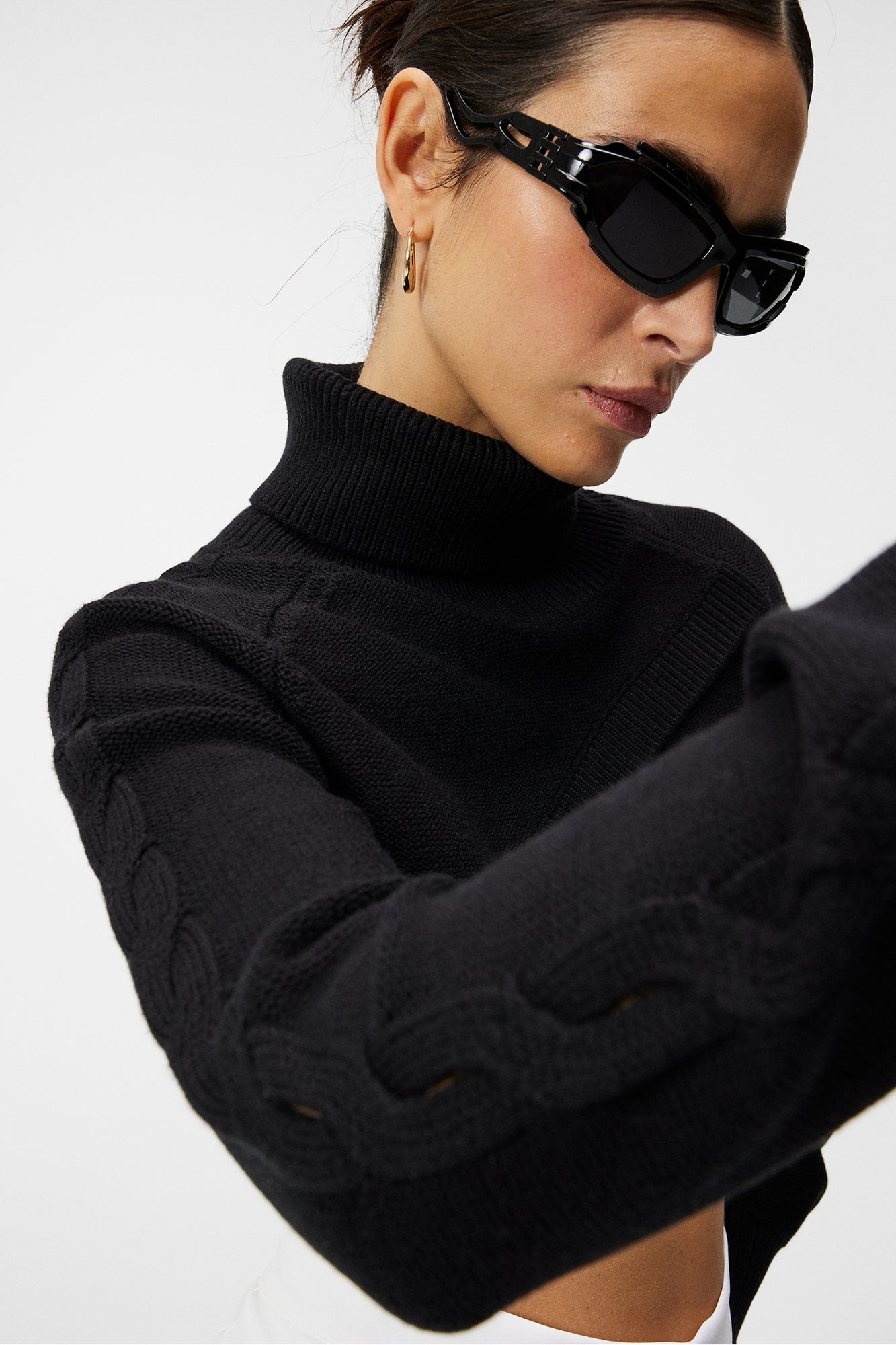 Women | Margot Knitted Bolero | Black