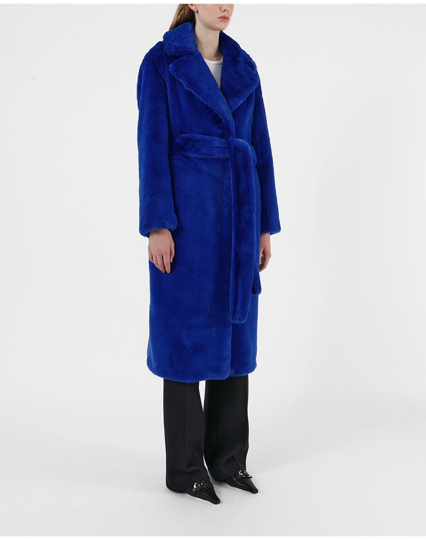 Mona Plant Based Coat | Varsity Blue
