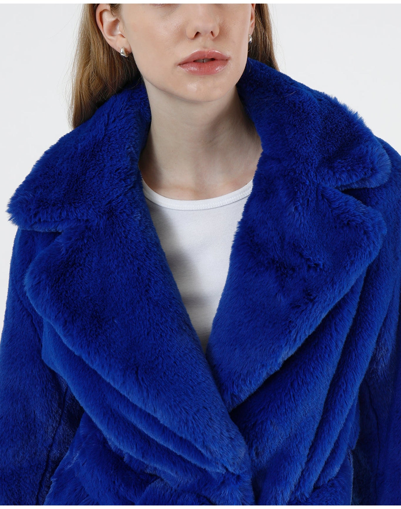 Mona Plant Based Coat | Varsity Blue