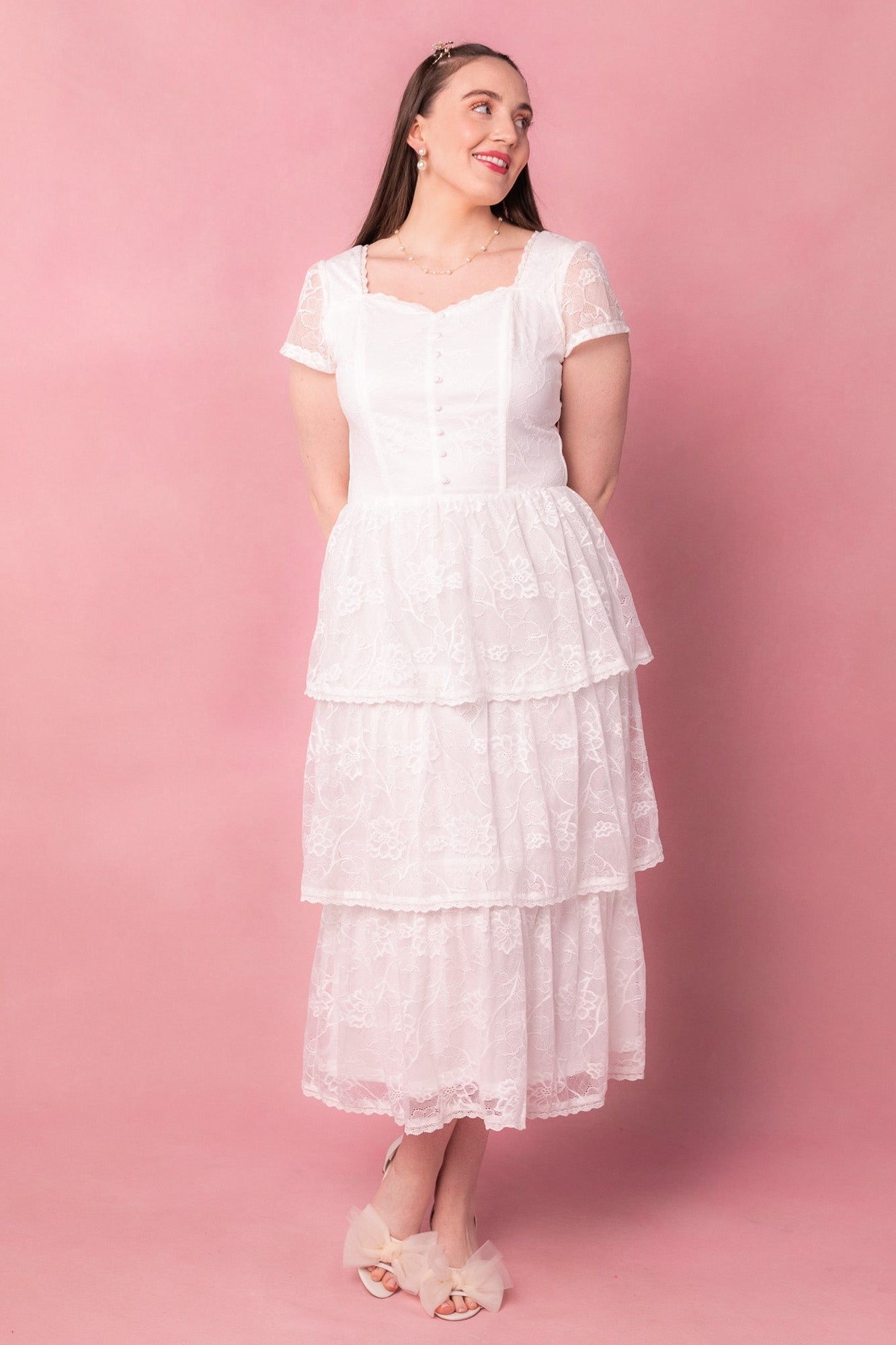 Women | Natalie Dress | White