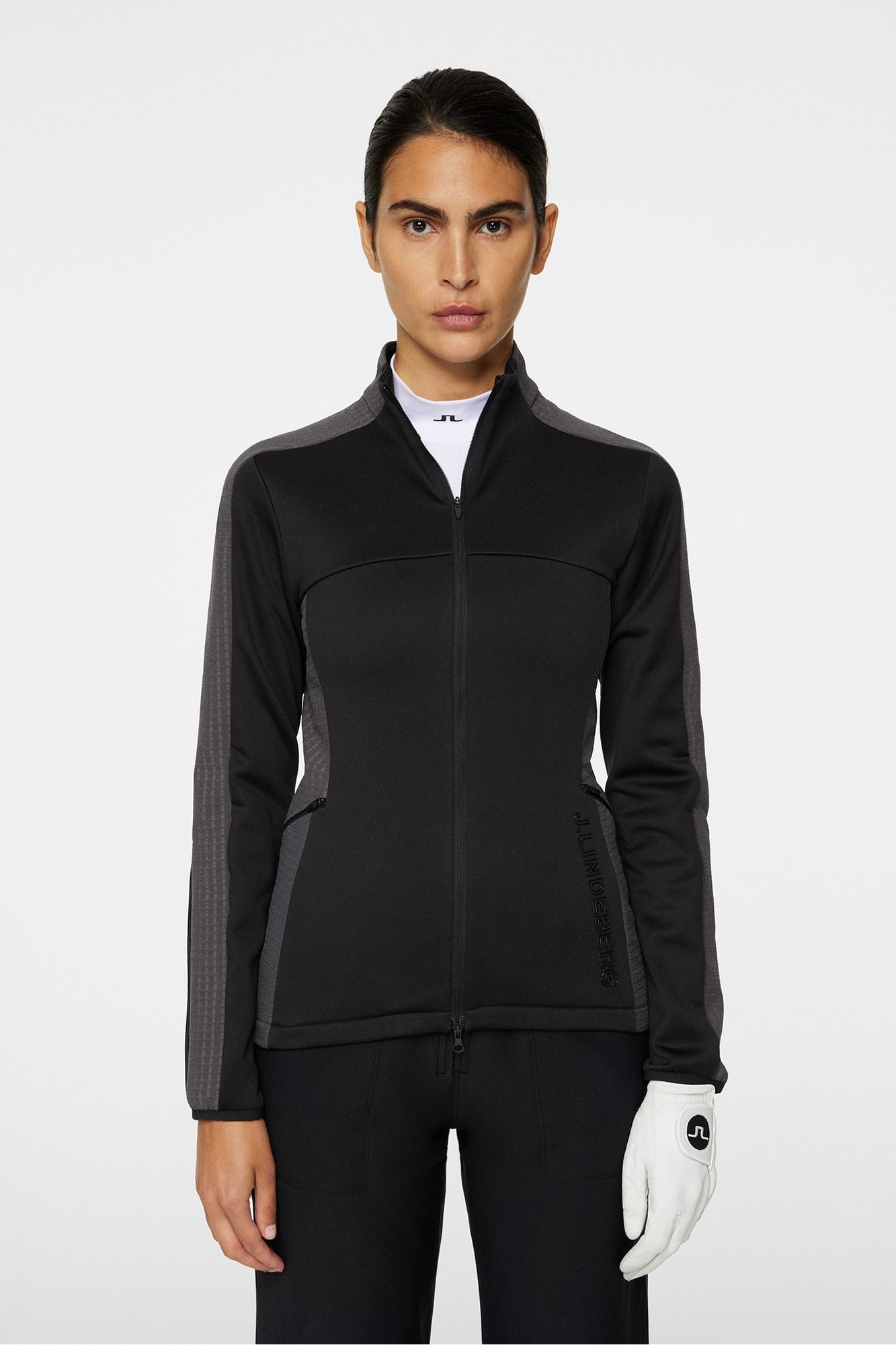 Women | Nina Hybrid Mid Layer | Black