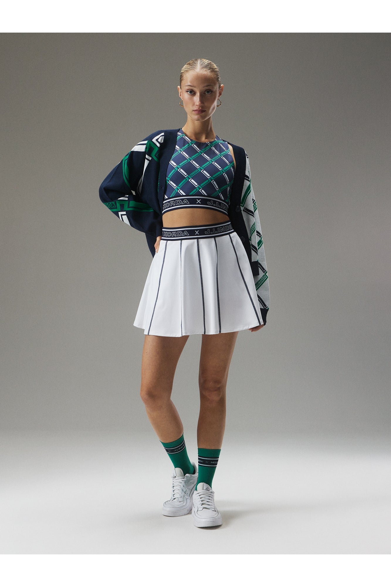 Women | Nk Golf Skirt | White