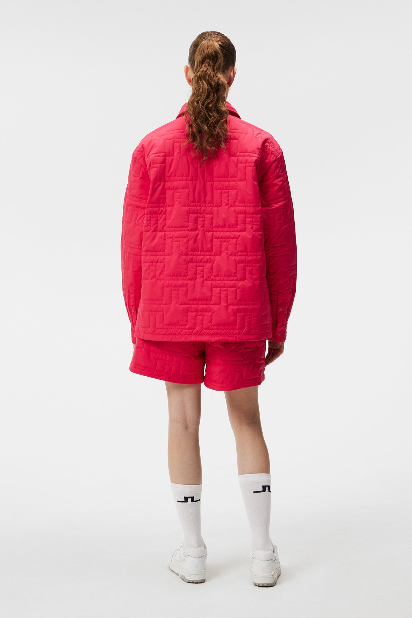 Women | Padded Shirt | Rose Red