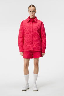 Women | Padded Shirt | Rose Red