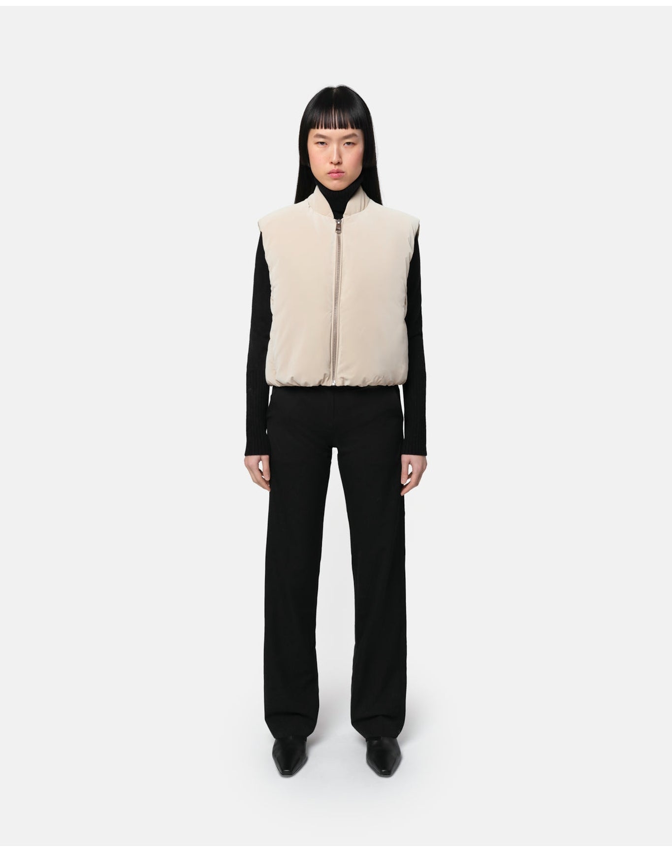 Phoenix Puffer Vest | Latte