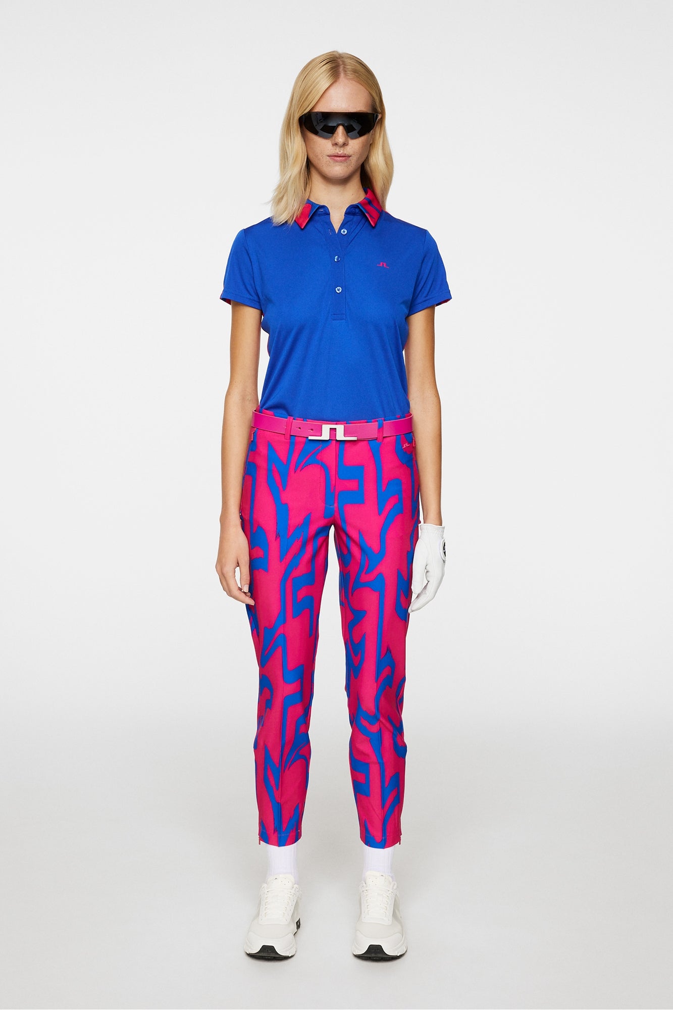 Women | Pia Print Pant | Glitch Bridge Pink