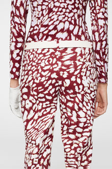 Women | Pia Print Pant | Glitch Leo Lime