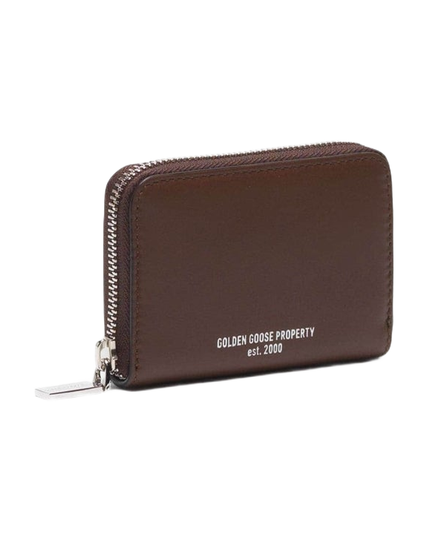Women | Property Compact Zipped Wallet Brown Smooth