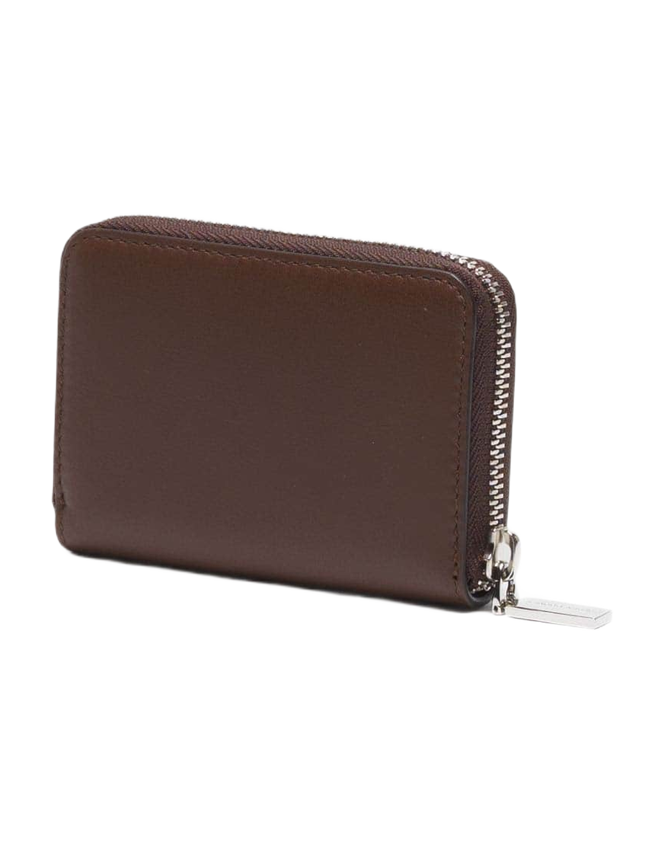Women | Property Compact Zipped Wallet Brown Smooth