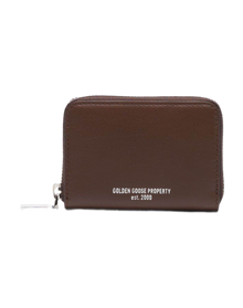 Women | Property Compact Zipped Wallet Brown Smooth