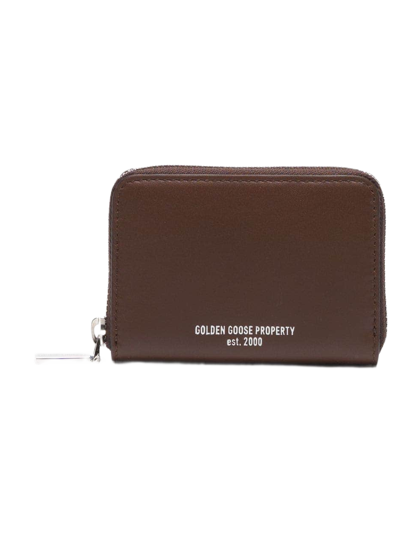 Women | Property Compact Zipped Wallet Brown Smooth