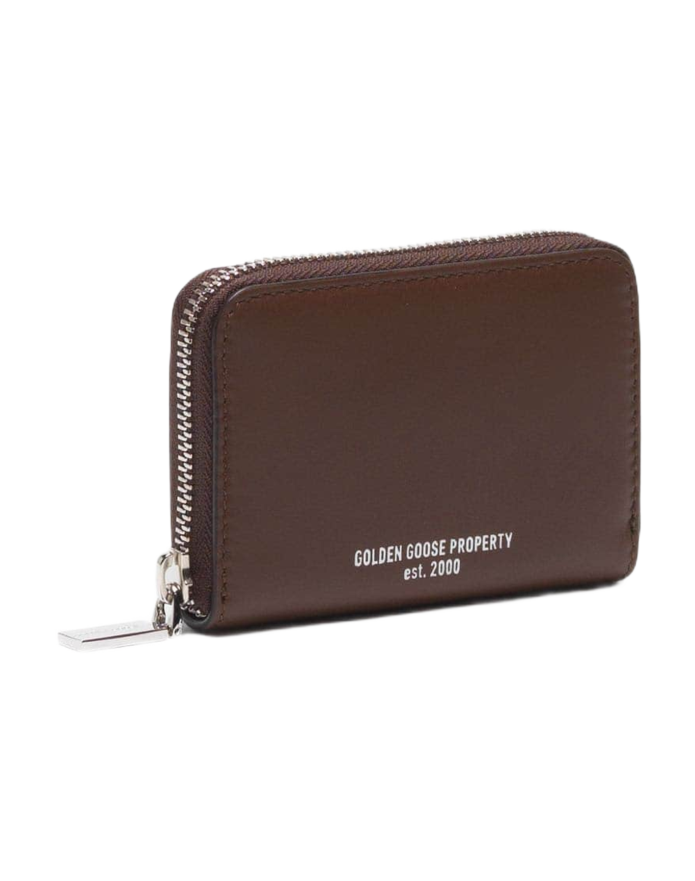Women | Property Compact Zipped Wallet Brown Smooth