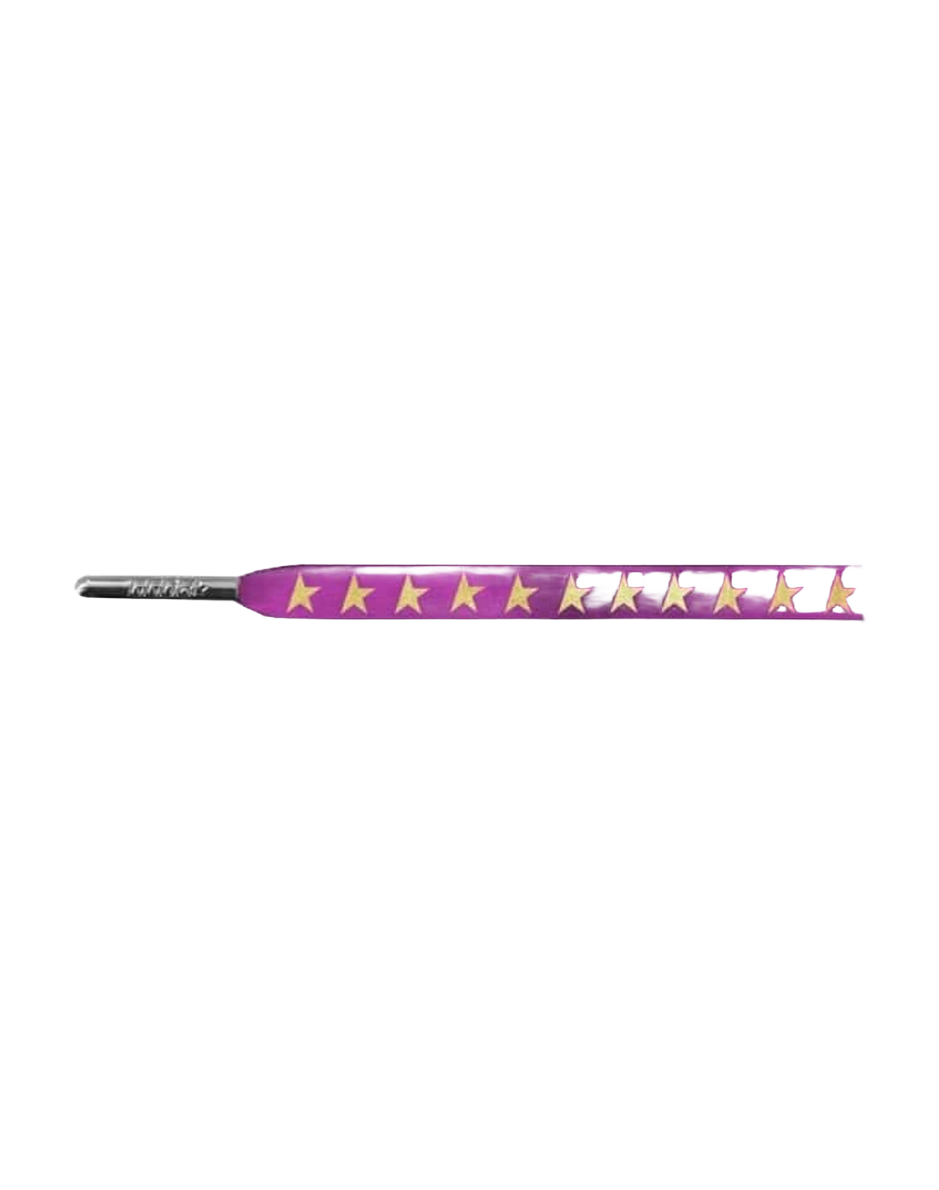 Women | Purple Velvet Laces with Gold Stars