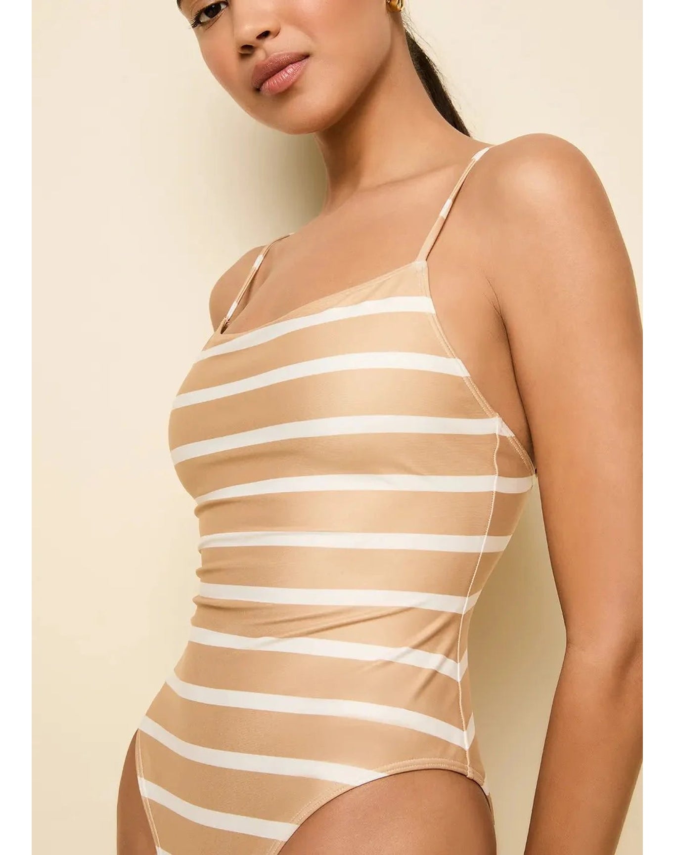 Renna One Piece | Camel Stripe
