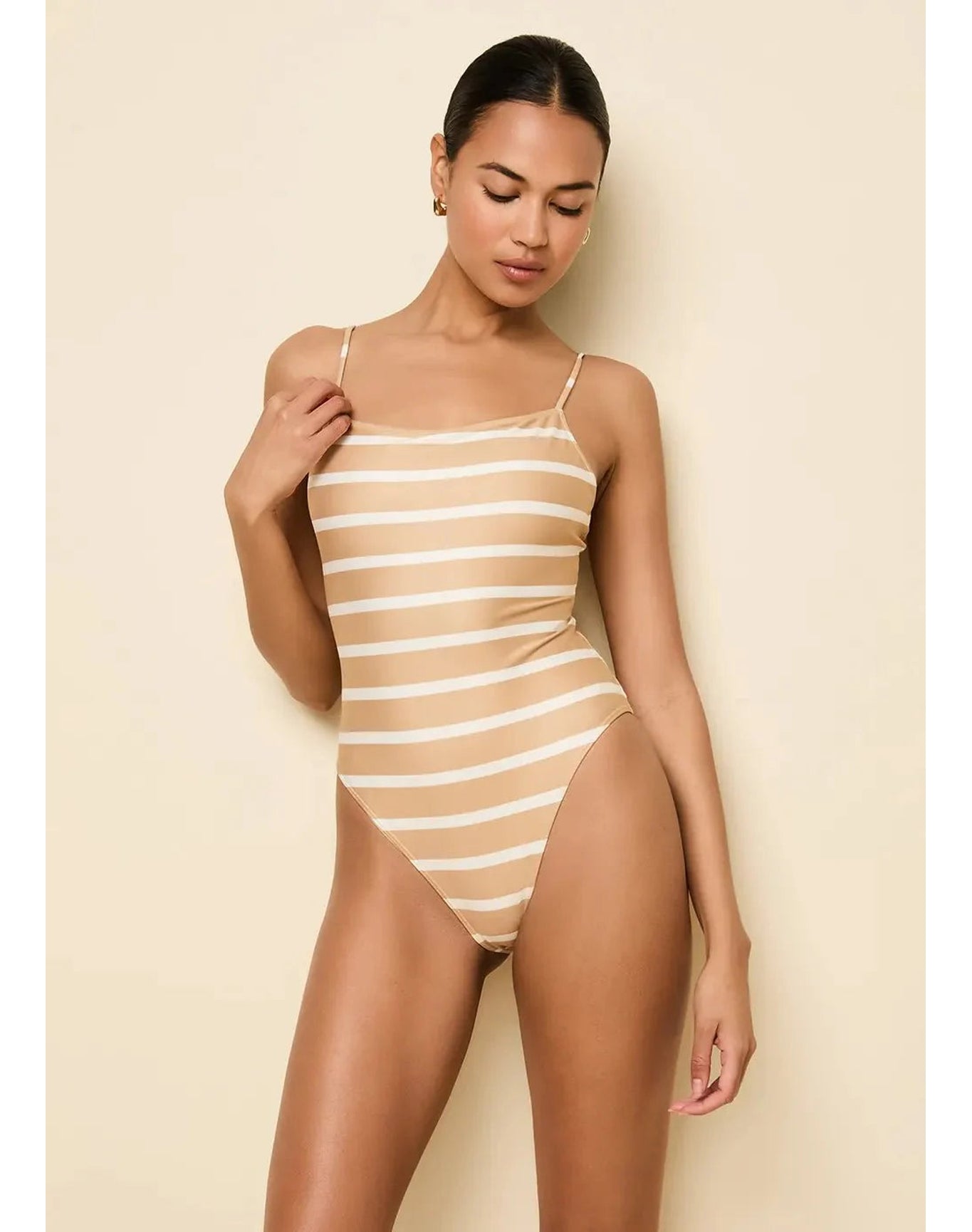 Renna One Piece | Camel Stripe