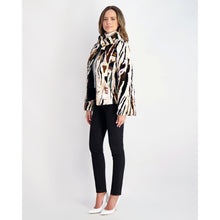 Women | Reversible Mink Sections Jacket | Multi