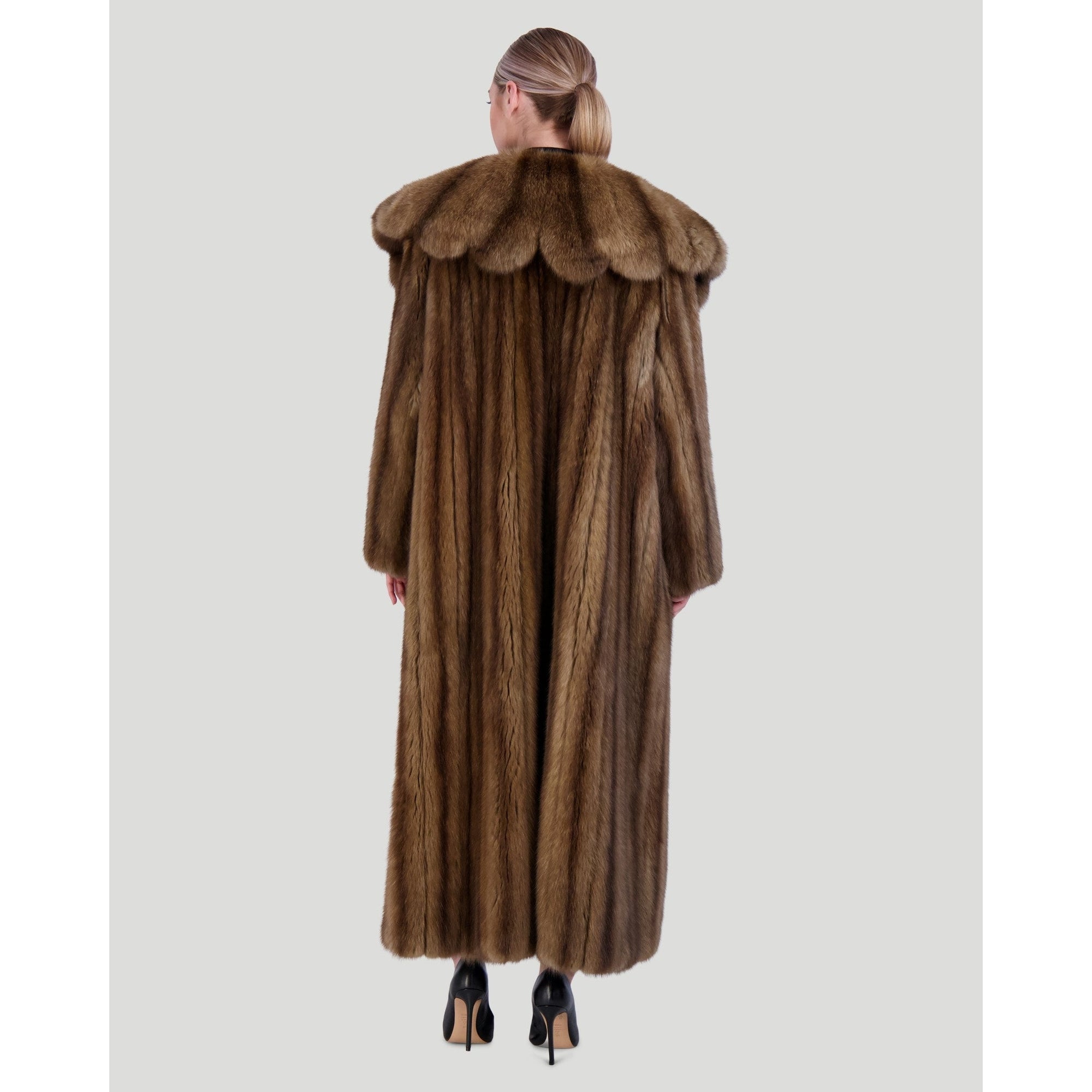 Women | Russian Sable Coat | Brown