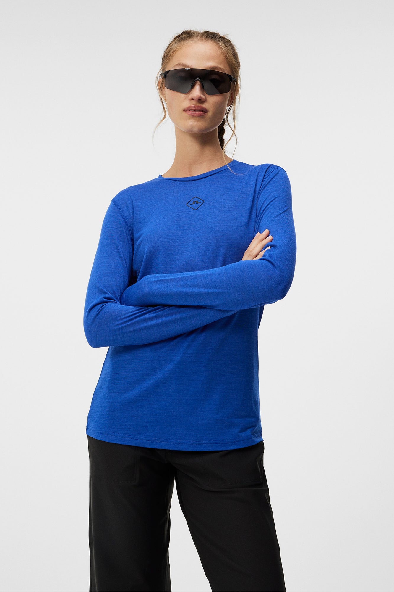 Women | Shauna Wool Ls T-Shirt | Dazzling Blue