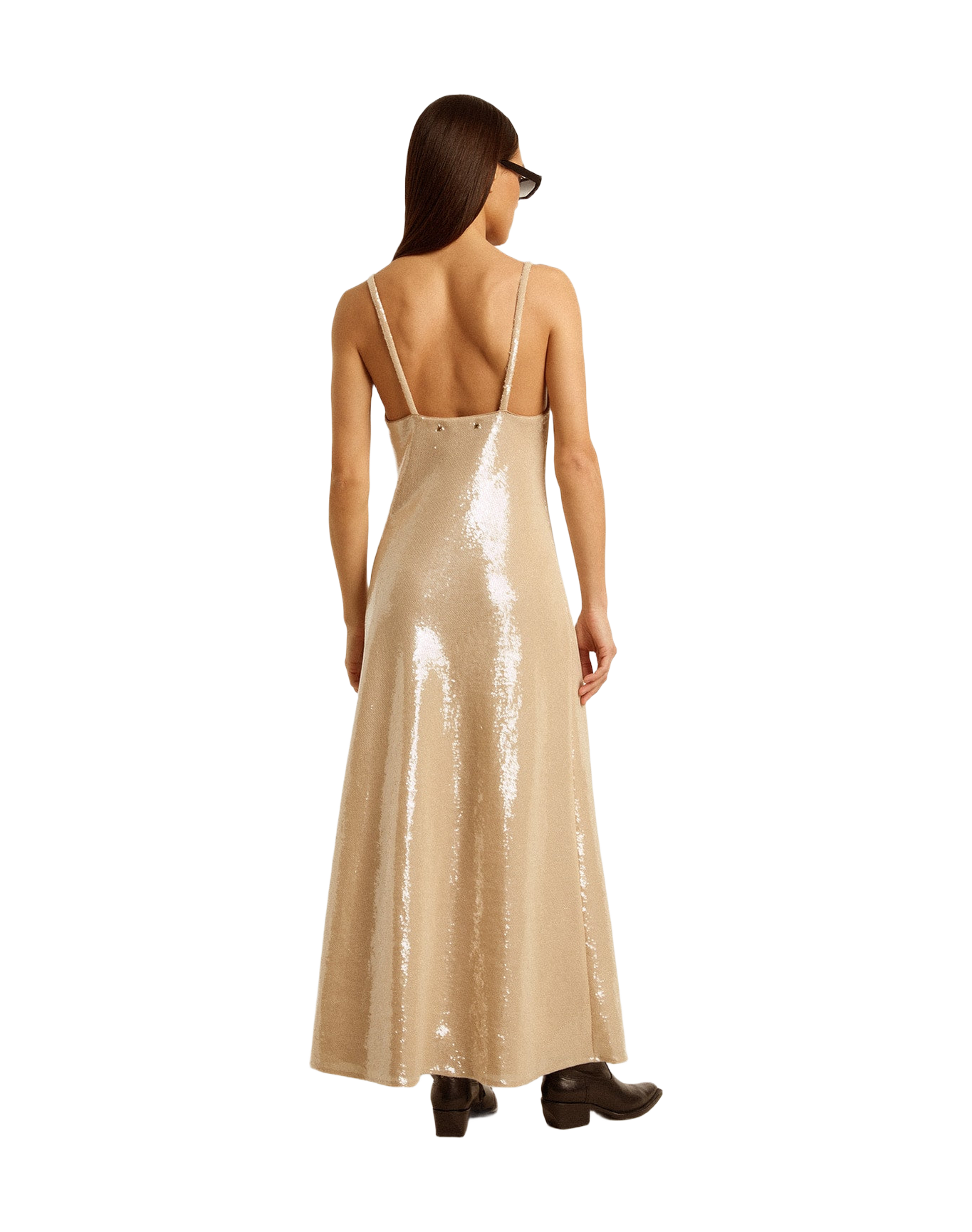 Women | Sleep Dress Parchment-Colored Sequins Women | Sleep Dress Parchment-Colored Sequins