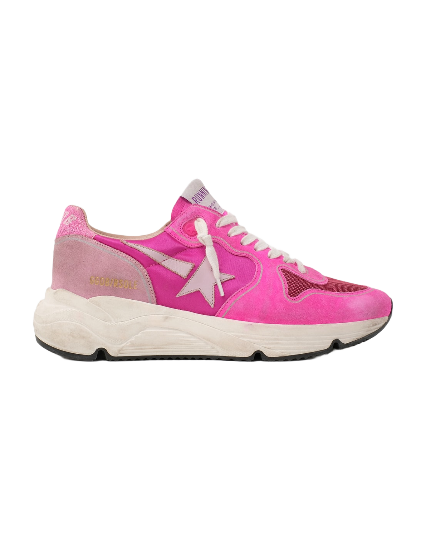 Women | Sneakers Running Sole Col N1 Fuxia Suede-Pink Star