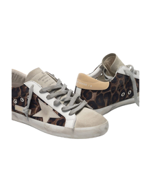 Women | Sneakers Super-Star Leopard Fabric-Hazelnu