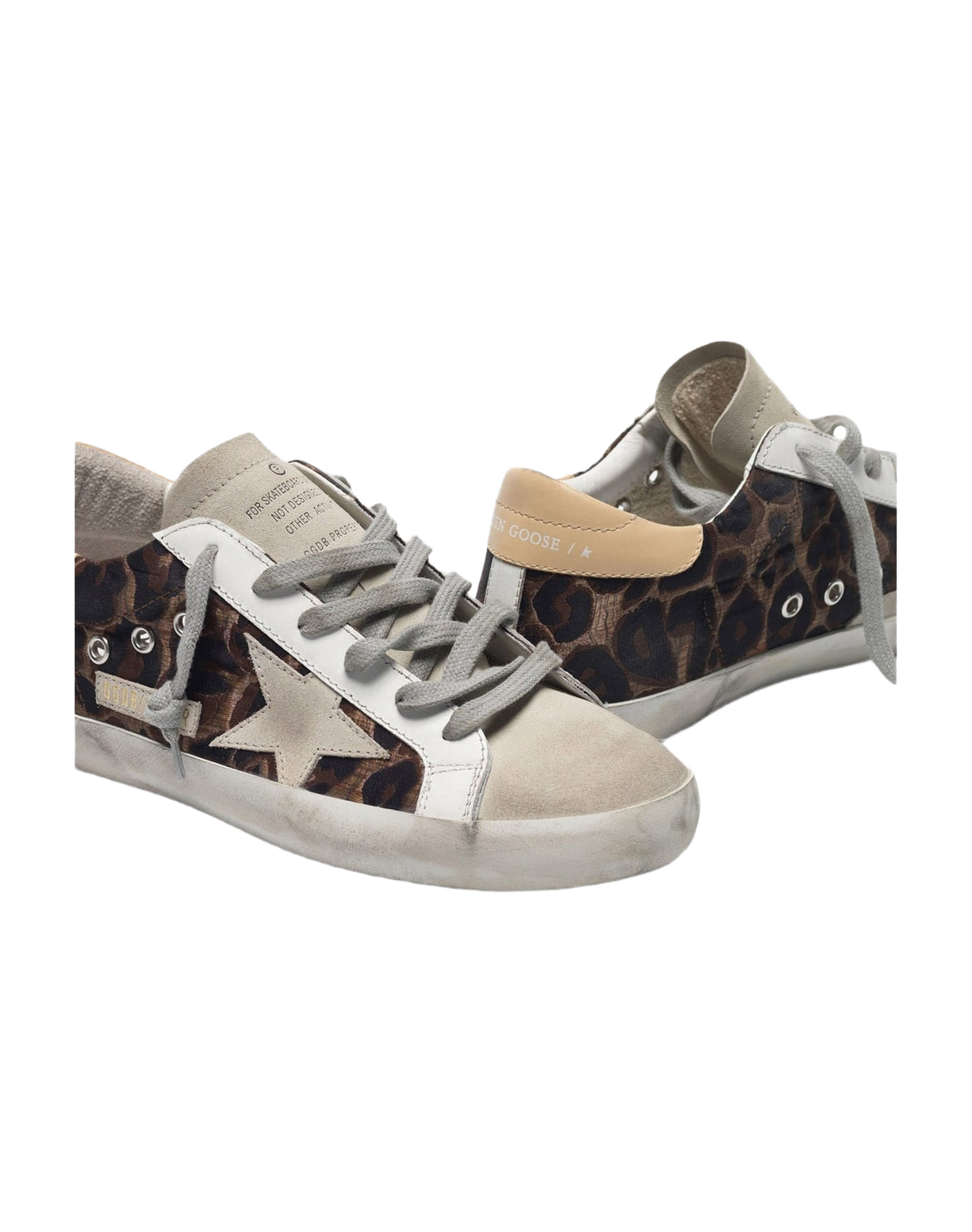 Women | Sneakers Super-Star Leopard Fabric-Hazelnu
