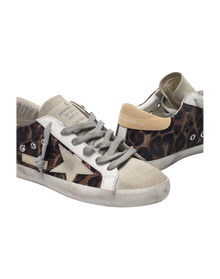 Women | Sneakers Super-Star Leopard Fabric-Hazelnu