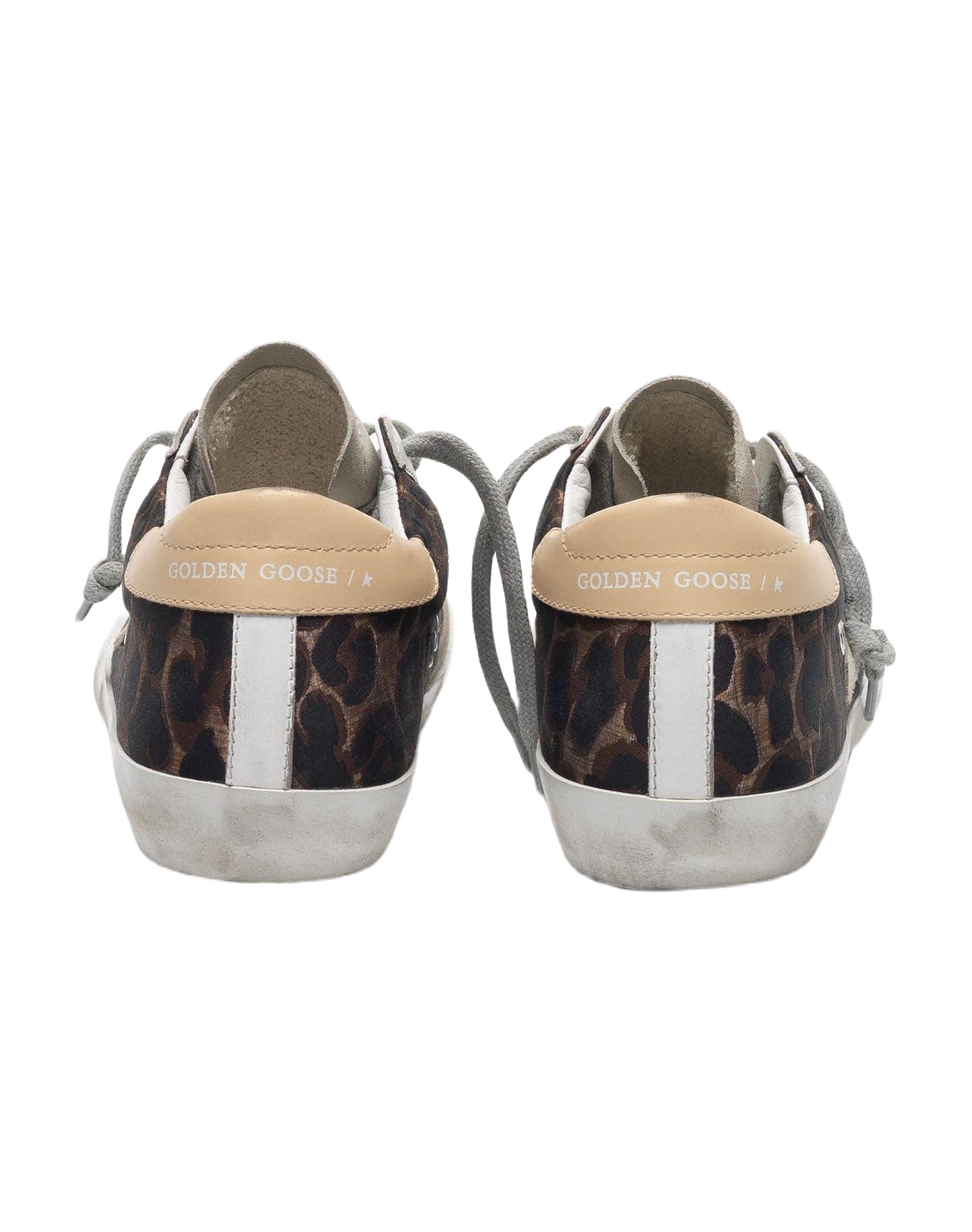 Women | Sneakers Super-Star Leopard Fabric-Hazelnu