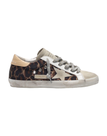 Women | Sneakers Super-Star Leopard Fabric-Hazelnu