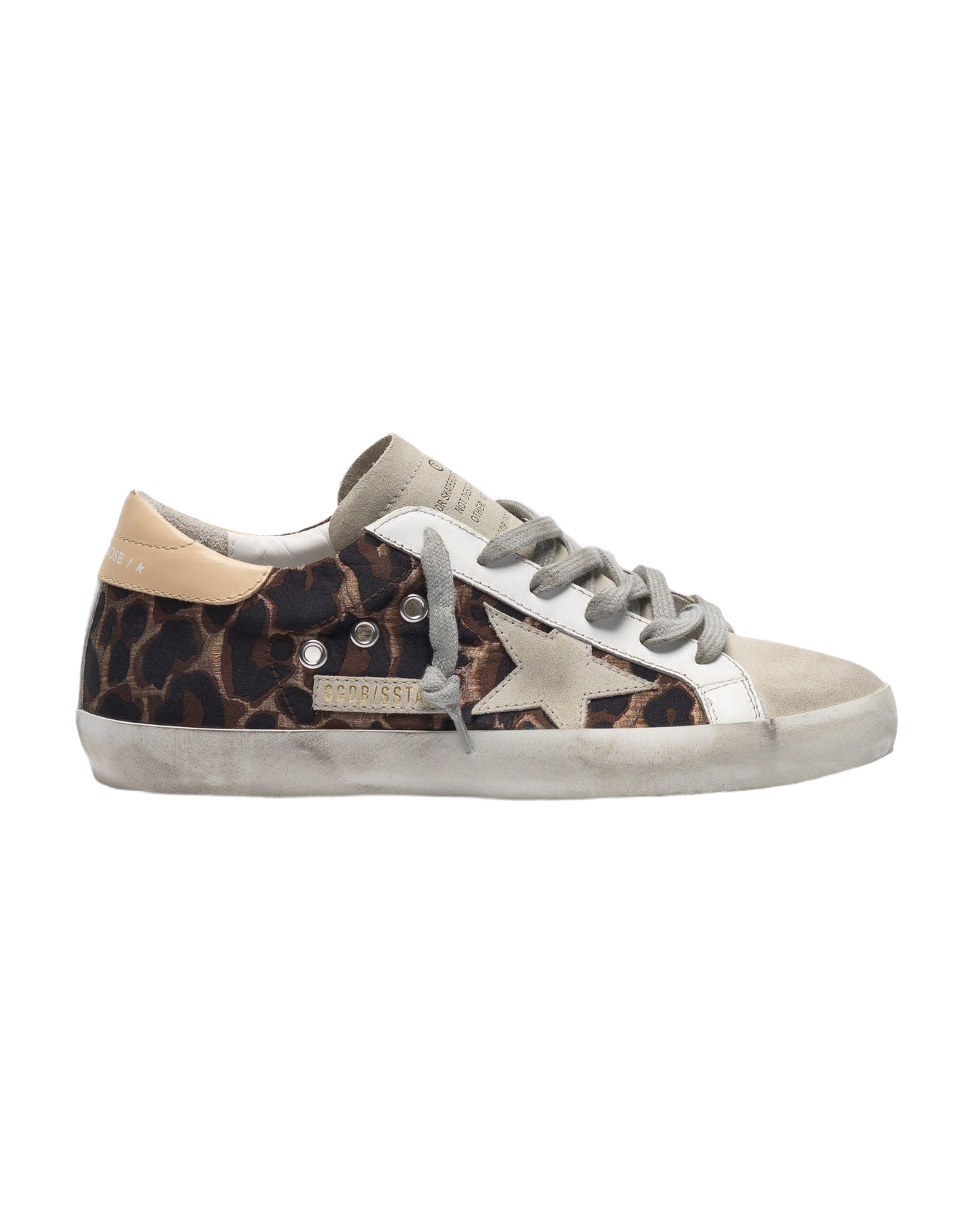Women | Sneakers Super-Star Leopard Fabric-Hazelnu