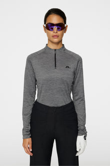 Women | Steffi Mid Layer | Dark Grey Melange