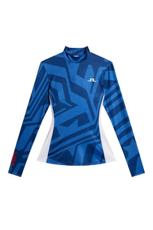 Women | Sylvie Compression Top | Us Golf Blue