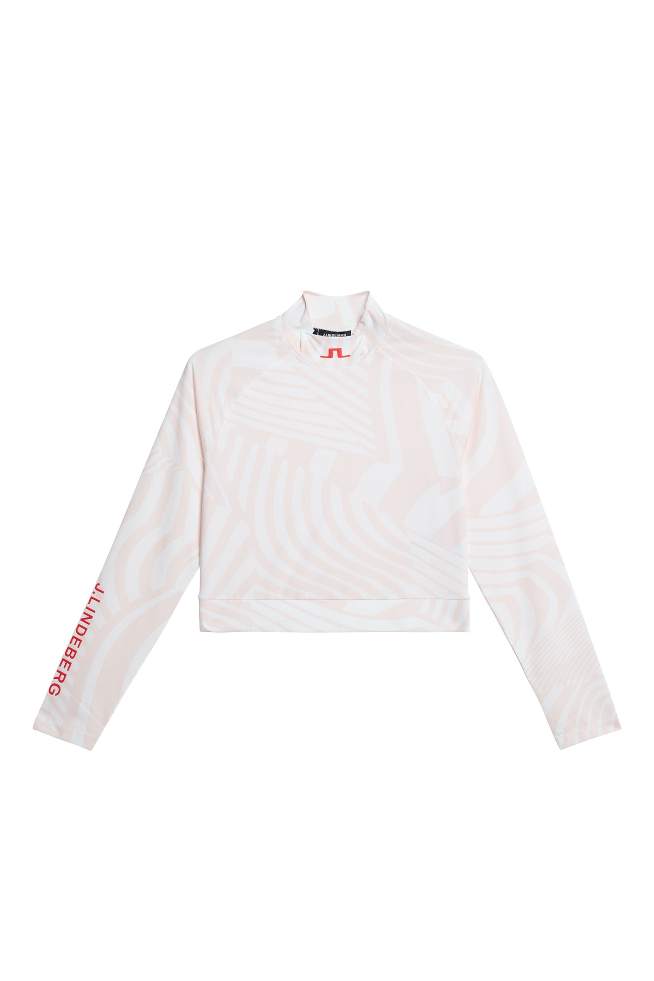 Women | Tea Long Sleeve Top | Dazzle Wave Rose