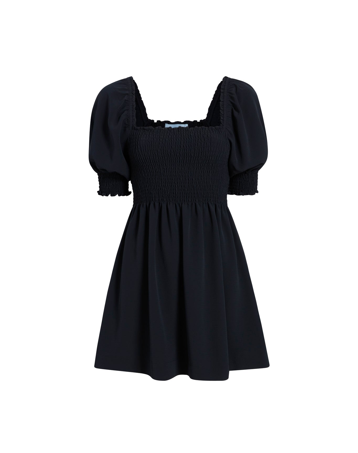 Women | The Athena Nap Dress | Wrinkle Resistant Black Crepe