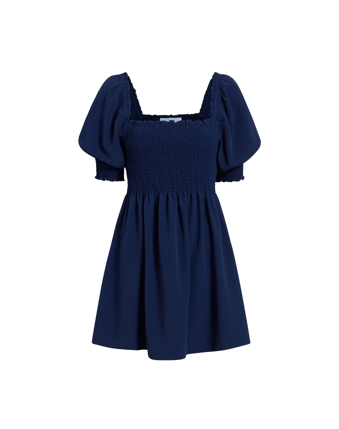 Women | The Athena Nap Dress | Wrinkle Resistant Navy Crepe